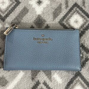 Kate Spade Blue Leather Wallet
